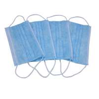 Medical Surgical Disposable 3ply non-woven Non woven Face Mask